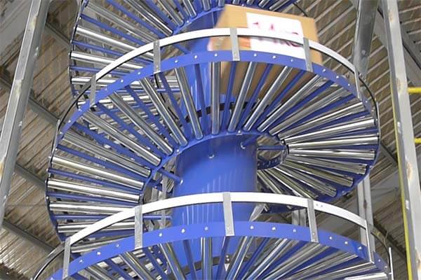 Roller sprial conveyor