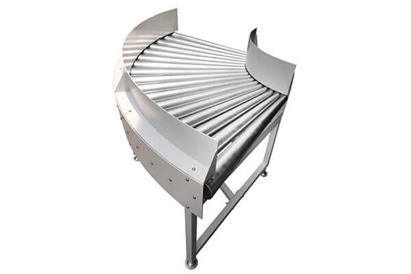 90 degree Curve roller conveyor