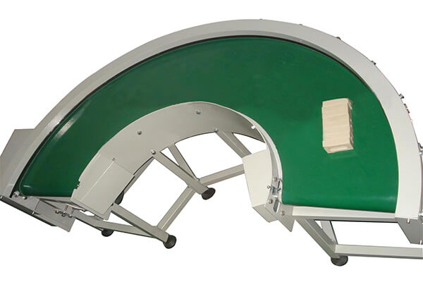 180 degree Curve belt conveyor( knife edge)