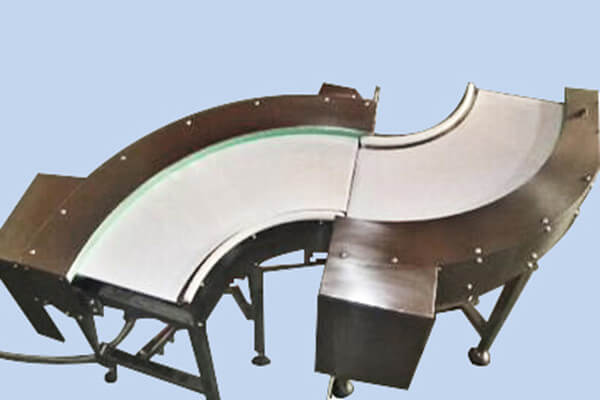 90 degree Curve belt conveyor( knife edge)