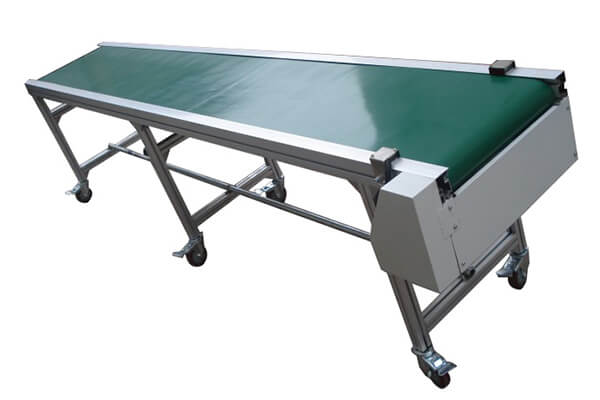 Aluminum frame belt conveyor