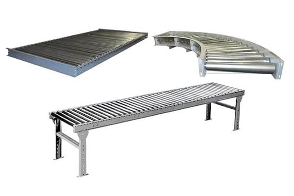 Gravity roller conveyor